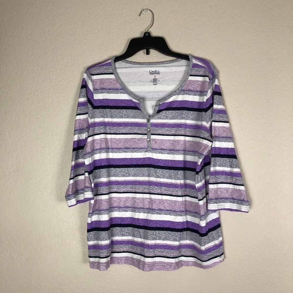 Croft Barrow Top Womans Blouse Size 1X